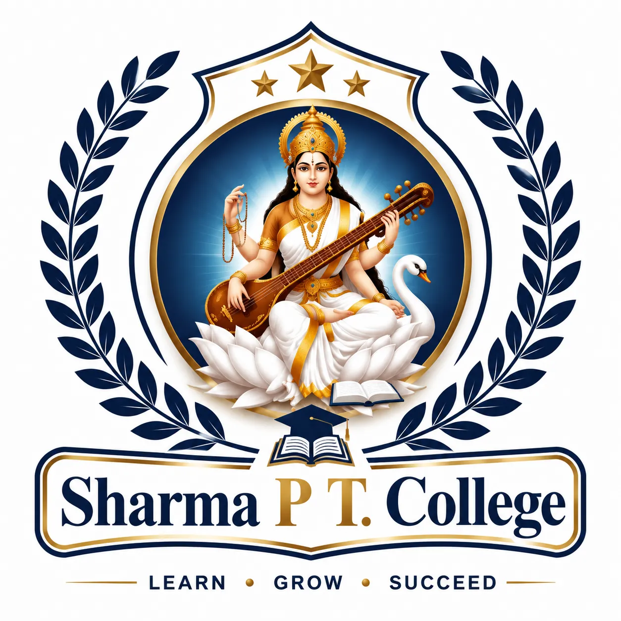 Sharma Pt College Logo
